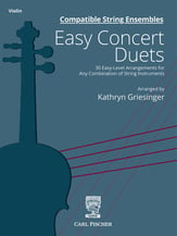 Easy Concert Duets Violin cover